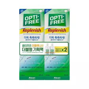 [OY단독] 옵티프리 리플레니시 대용량 (420ml*2)
