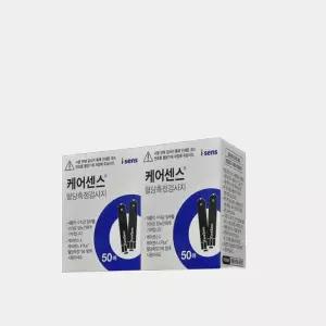 케어센스 혈당시험지 2박스 100매 아이센스 혈당시험지 혈당 당뇨 측정 시험지