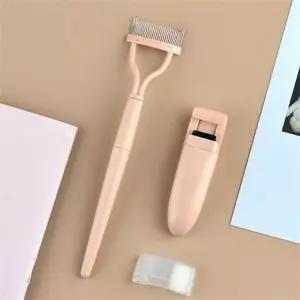 [하프클럽/]속눈썹 빗 빗뷰러세트 속눈썹 빗 메이크업 휴대용 마스카라 브