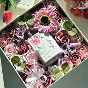 비누꽃 플라워박스 용돈상자 어버이날용돈박스 부모님용돈