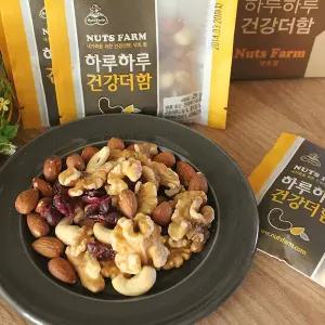 [넛츠팜] 하루하루 건강더함 25g 60봉 / 하루견과 / 한줌견과류 (무료배송)