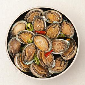 [천사푸드]완도 활 전복 수제간장 전복장 1kg