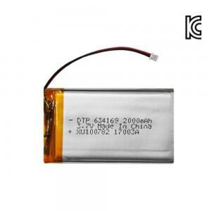 [리튬폴리머] DTP 634169 3.7V 2000mAh