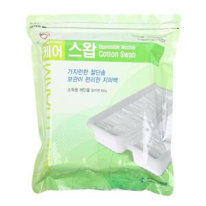 케어스왑160g 1box 12팩 대용량알콜솜 알콜스왑 지퍼백