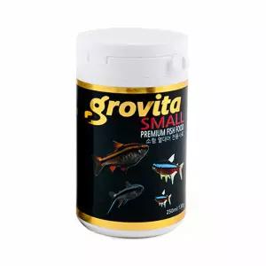 그로비타 소형열대어 사료 250ml 네온테트라 먹이 밥