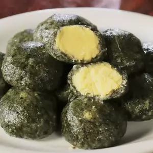 [시루조아] 굳지않는 모시녹두 절구떡 10개입 (500g)