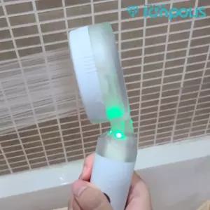 이온폴리스 수온감응 3색 LED 7단계 필터 샤워기
