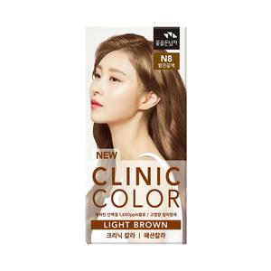 꽃을든남자 크리닉 칼라 N8 밝은갈색