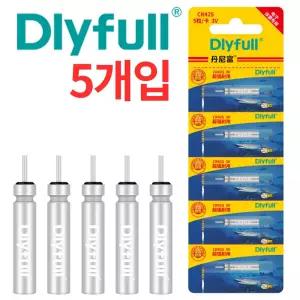 전자찌 배터리 DLYFULL 케미 건전지 5개입 CR425