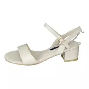 [세라] (2color) 여성 데일리 스트랩 샌들 (4cm) A22S403