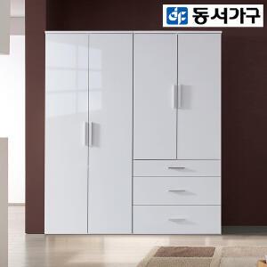 동서가구 엘거스 3단서랍 옷장 이불장 1600세트 DF921763
