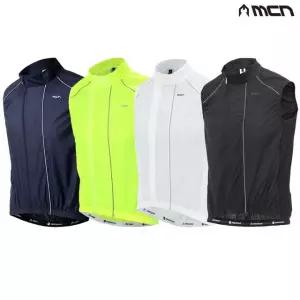 MCN 스포츠 자전거 방풍 바람막이 조끼 질렛 모음