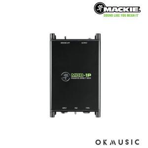 맥키 패시브 다이렉트 박스 MDB-1P MACKIE PASSIVE DI BOX
