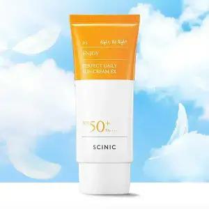 싸이닉 엔조이 퍼펙트 데일리 톤업 썬크림 EX 50ml / 혼합자차 저자극 보송 톤업