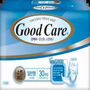 굿케어 성인용기저귀 일자 일반형 240매 (30매x8팩)  속기저귀