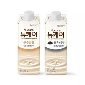 [롯데백화점]대상웰라이프 [대상웰라이프] 뉴케어 구수한맛 24팩+검은깨 24팩(총48팩)