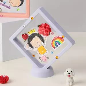아트랄라 어버이날 랩핑액자 DIY 카네이션만들기 프레임 압축 보관 케이스