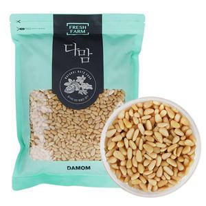 다맘 중국산 깐잣 1kg 백잣