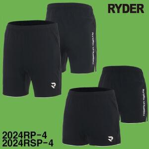 [라이더] 배드민턴 우븐 4부 3부 남성 여성 반바지 하의 블랙 2024RP-4 2024RSP-4