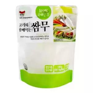 일가집 쌈무 180g 고기와 함께 먹는 쌈