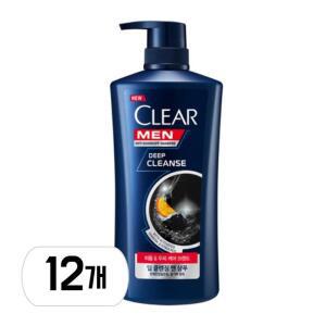 [유니레버] 클리어 맨 딥클린 샴푸 650ml 12개