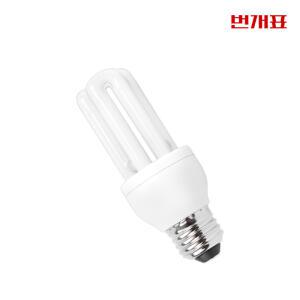 번개표 삼파장 EL 램프 11W E26 주광색 돌려끼는 전구
