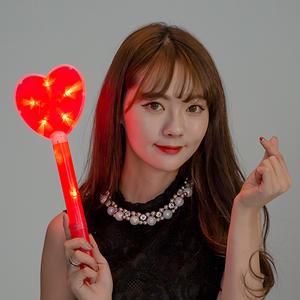 LED 하트봉 레드 KC인증정품 공연 응원도구 파티용품