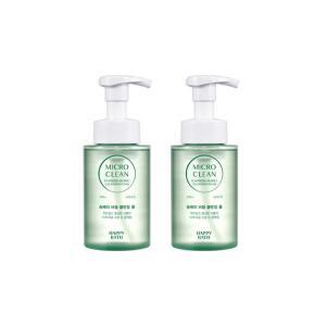 해피바스 마이크로 클린 솝베리 버블 클렌징폼 300ml x 2개