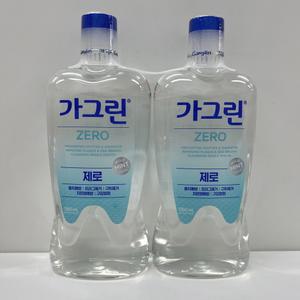 가그린 제로 가글 무알콜 1350ml 2입 대용량