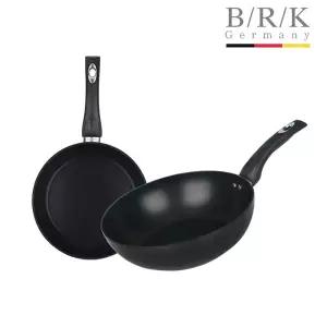 [롯데백화점]BRK 스마트 인덕션 후라이팬 2종세트 (24cm+28wok)