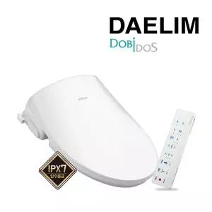 [DOBiDOS]대림방수비데 DLB-1100R 최신형출시 IPX7등급 필터 필요없는 비데 리모컨 비데