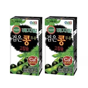 정식품 베지밀검은콩 고칼슘두유 190ml 24팩