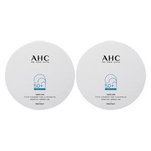 AHC 세이프온 시카 카밍 선 쿠션 이엑스 25g(SPF50+) 본품 2개 S1