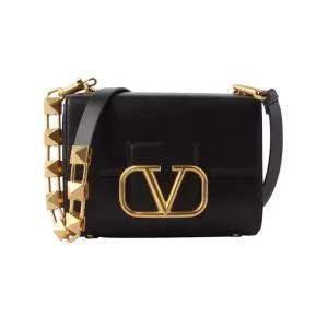 [명품]  ZW2B0J96 가라바니 V로고 스터드 사인 더블스트랩 숄더백 34538