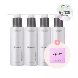 [질경이] 칸디다균 99% 예방 비건 여성청결제 모닝젤 150ml x4개+마음생리대 본품 중형(15개입)