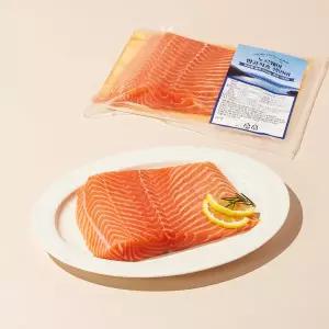 [냉장][노르웨이] 항공직송 딥스킨 생연어회 필렛 (550g)