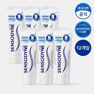 [센소다인] 리페어 앤 프로텍트 치약 100g x12개