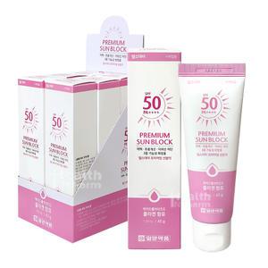 일양약품 헬스데이 프리미엄 선블럭 SPF50+ PA++++ 45g 6개/선크림