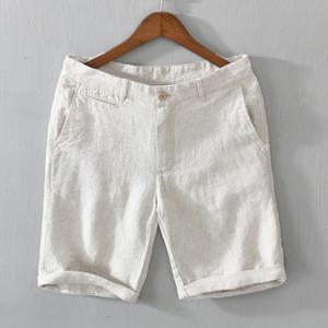 린넨 리넨 반바지 마 여름 봄 냉감 편한 5부 7부 통관 누수 대외 무역 마지막 주문 남성 비즈니스 캐주얼