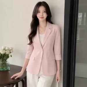 [예쎄] 썸머쿨 스판 5부소매 테일러드자켓(S5MJK034A)