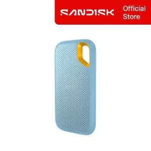 [샌디스크]공식판매점 익스트림 외장 SSD 2테라 2TB 스카이블루 고성능 휴대용 스토리지