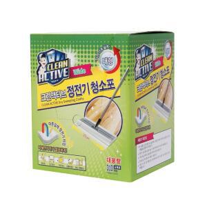 크린액티브 대용량 정전기 청소포 대형 310p 대형(37 x 19... 1개