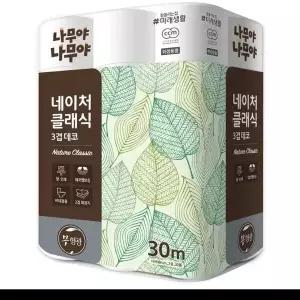 미래생활 나무야 나무야 네이처 클래식3겹 데코 30m 30롤 1팩