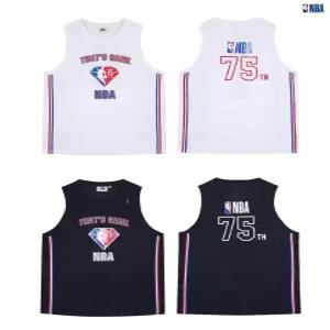 남녀공용 엔비에이 75주년 메쉬 나시 티셔츠 N222TS442Z