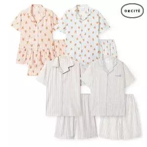 갤러리아 [오르시떼] 25SS 남여파자마 7종 택1 G104/G203/