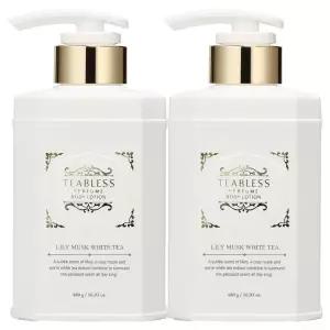 티블레스 보습 스킨 케어 화이트티 퍼퓸 바디로션 릴리머스크향 480g 2개