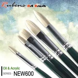 루벤스 유화붓 NO.600(F) 2호 미술보조용품 유화붓 유화용붓 (WED816C)
