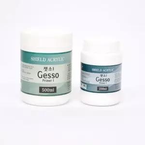 쉴드 젯소1 250ml 500ml 2L 4L 아크릴화젯소 페인트 페인팅 (WED9544)
