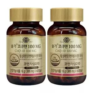 솔가 코큐텐 100 300mgX60캡슐X2개