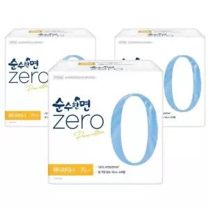 [순수한면] 깨끗한나라 순수한면 제로 Zero 롱라이너 70Px3팩